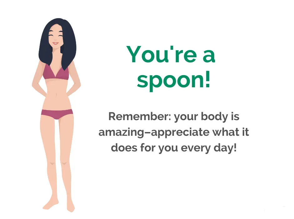 Picture of the spoon body shape.